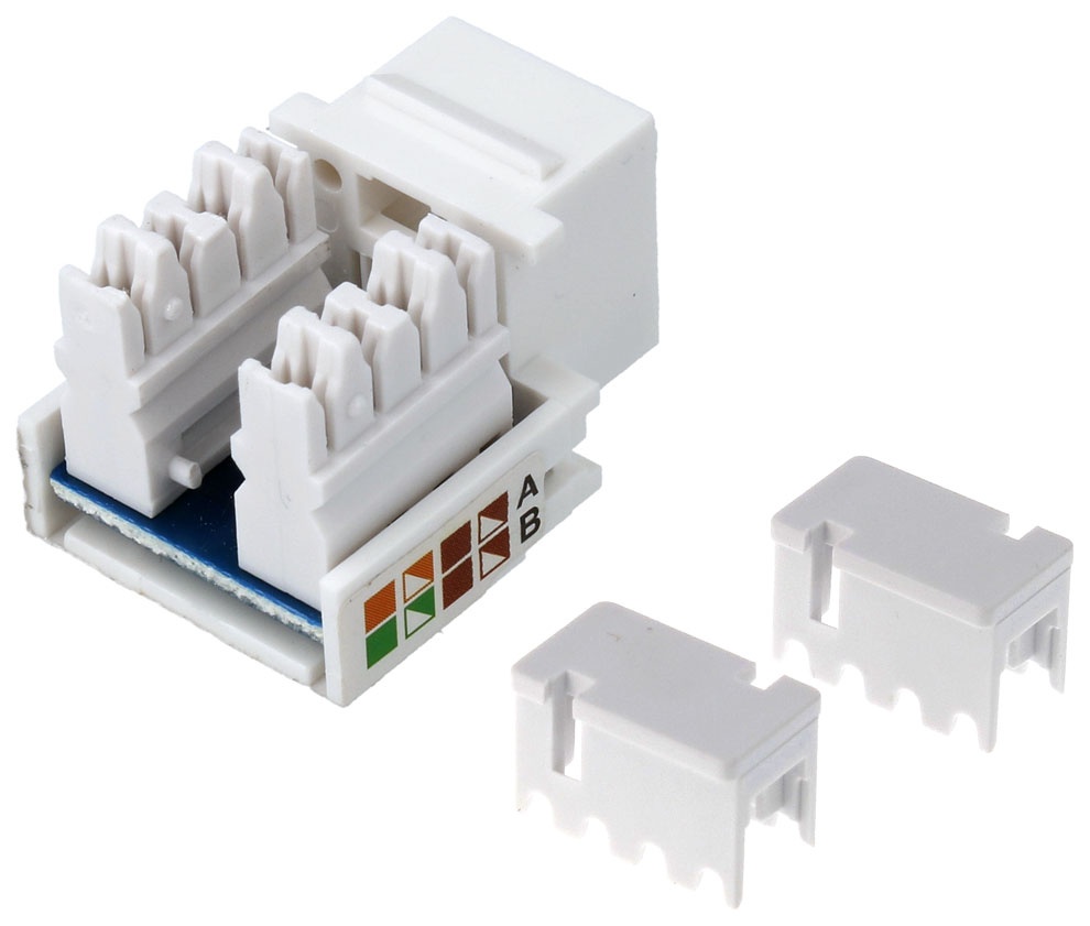 CON730  CONECTOR KEYSTONE RJ45 CAT.6 UTP HEMBRA PANEL