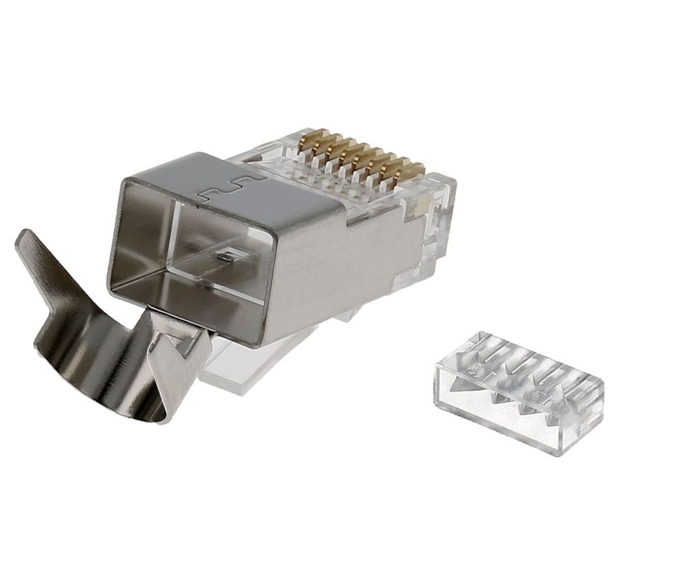 CON731  CONECTOR RJ45 CAT6 UTP/FTP MACHO CRIMPAR