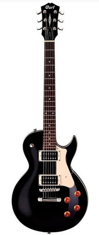 CR100BK  GUITARRA ELECTRICA NEGRA CORT