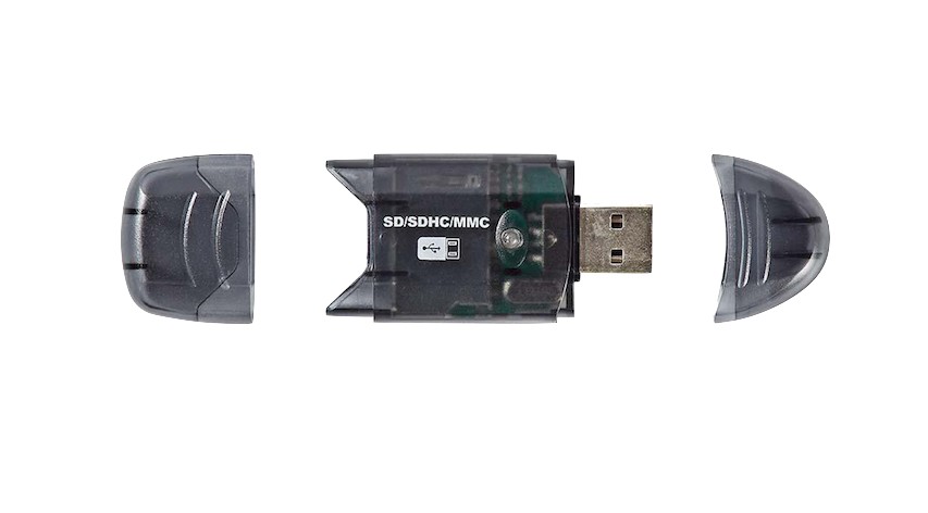 CRDRU2100BK  LECTOR DE TARJETAS USB 2.0