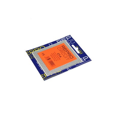 CT4  PLACA BAQUELITA TOPOS PASO 2.54 77,5x90mm