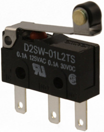 D2SW-01L2T  MICROCONMUTADOR CON ROLDANA SPDT IP67