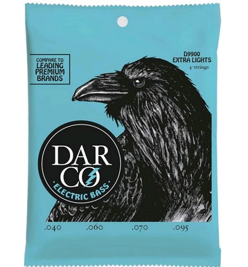 D9900  JUEGO 4 CUERDAS BAJO 40-095 DARCO