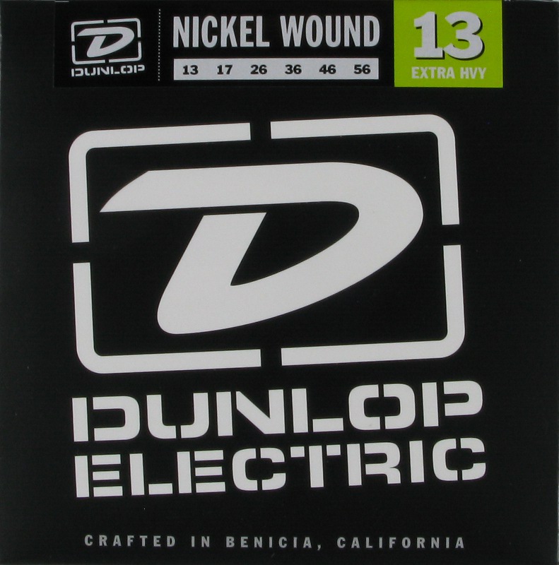 DEN3756  JUEGO CUERDAS ELECTRICA 13-56 DUNLOP