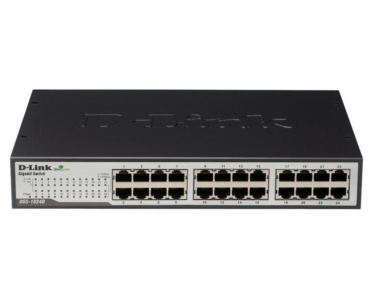 DGS1024D  SWITCH 24 PUERTOS 1Gbit RACK D-LINK