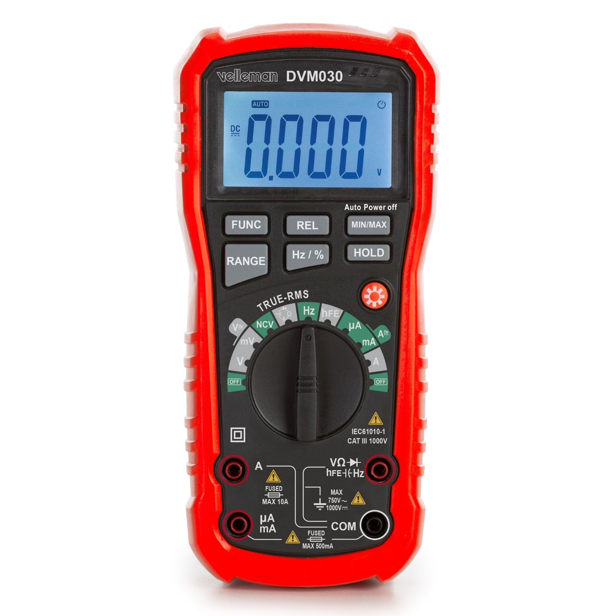 DVM030  MULTIMETRO DIGITAL TRUE RMS