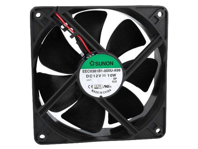 EEC0381B1-000U-A99  VENTILADOR 120x120x38mm 12VDC