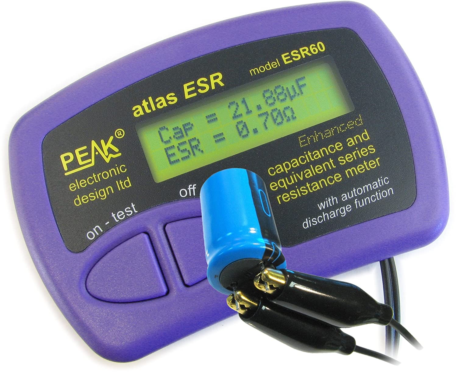 ESR60  ANALIZADOR DE CONDENSADORES ESR60