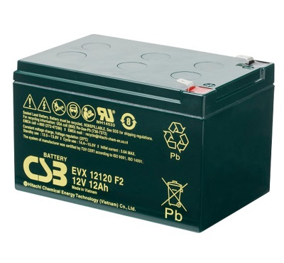 EVX12120  BATERIA CICLICA 12V / 12A CICLICA CSB