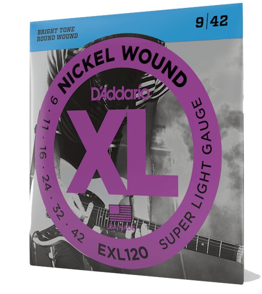 EXL120  JUEGO CUERDAS 09-42 D'ADDARIO