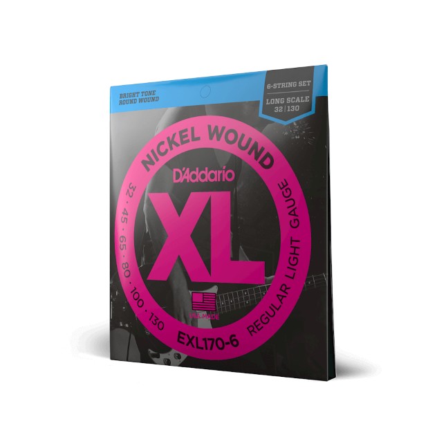 EXL170  JUEGO 4 CUERDAS BAJO 45-100 D´ADDARIO