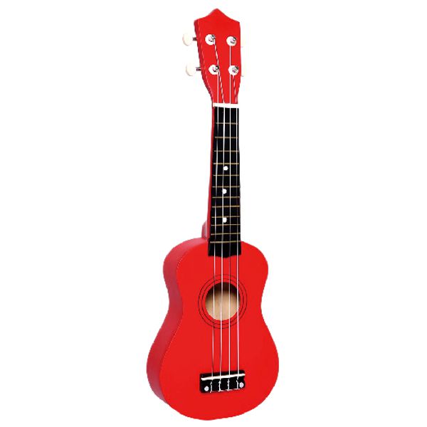 FZU002R  UKELE SOPRANO ROJO