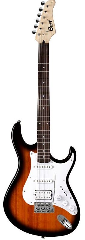 G110  GUITARRA ELECTRICA SUNBURST CORT