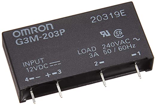 G3M203PDC12  RELE ESTADO SOLIDO 12VDC 3A OMRON