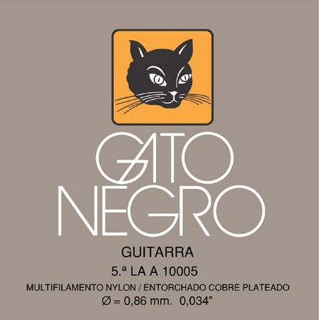 GATO/5  CUERDA 5ª CLASICA GATO NEGRO