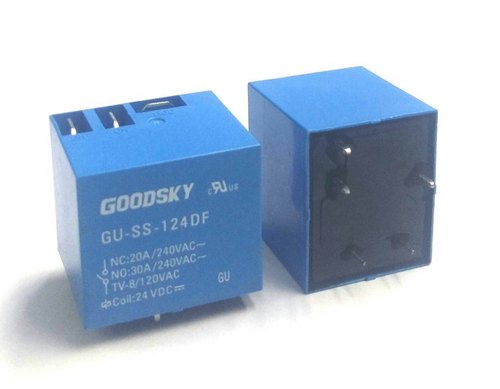 GU-SS-112DF  RELE 12VDC 30A SPDT PCB