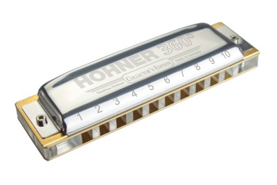 HOHNER 360  ARMÓNICA DIATÓNICA MODELO ANIVERSARIO