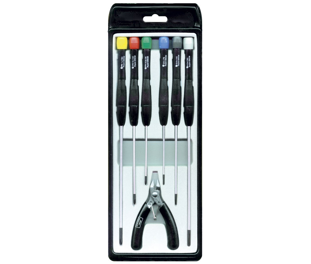 HRV5141  JUEGO DESTOR. DE PRECISION + ALICATES DE CORTE