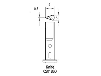 JBC-0201860  PUNTA ADAPTABLE KNIFE PARA SG1070