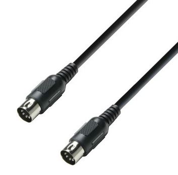 K3MIDI0075BLK  CABLE MIDI 0,75mts NEGRO