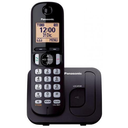 KXTGC210N  TELEFONO INALAMBRICO NEGRO PANASONIC