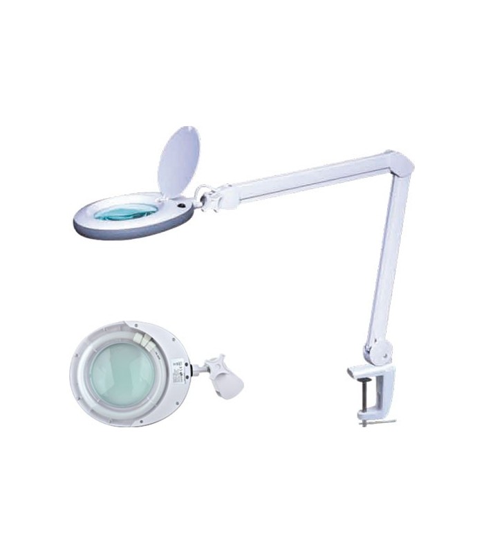 LAMP-5D-LEDN1  LUPA CON LAMPARA LED 8W CIRCULAR