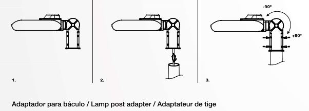 LD-3215041  ADAPTADOR PROYECTOR A BACULO 60mm