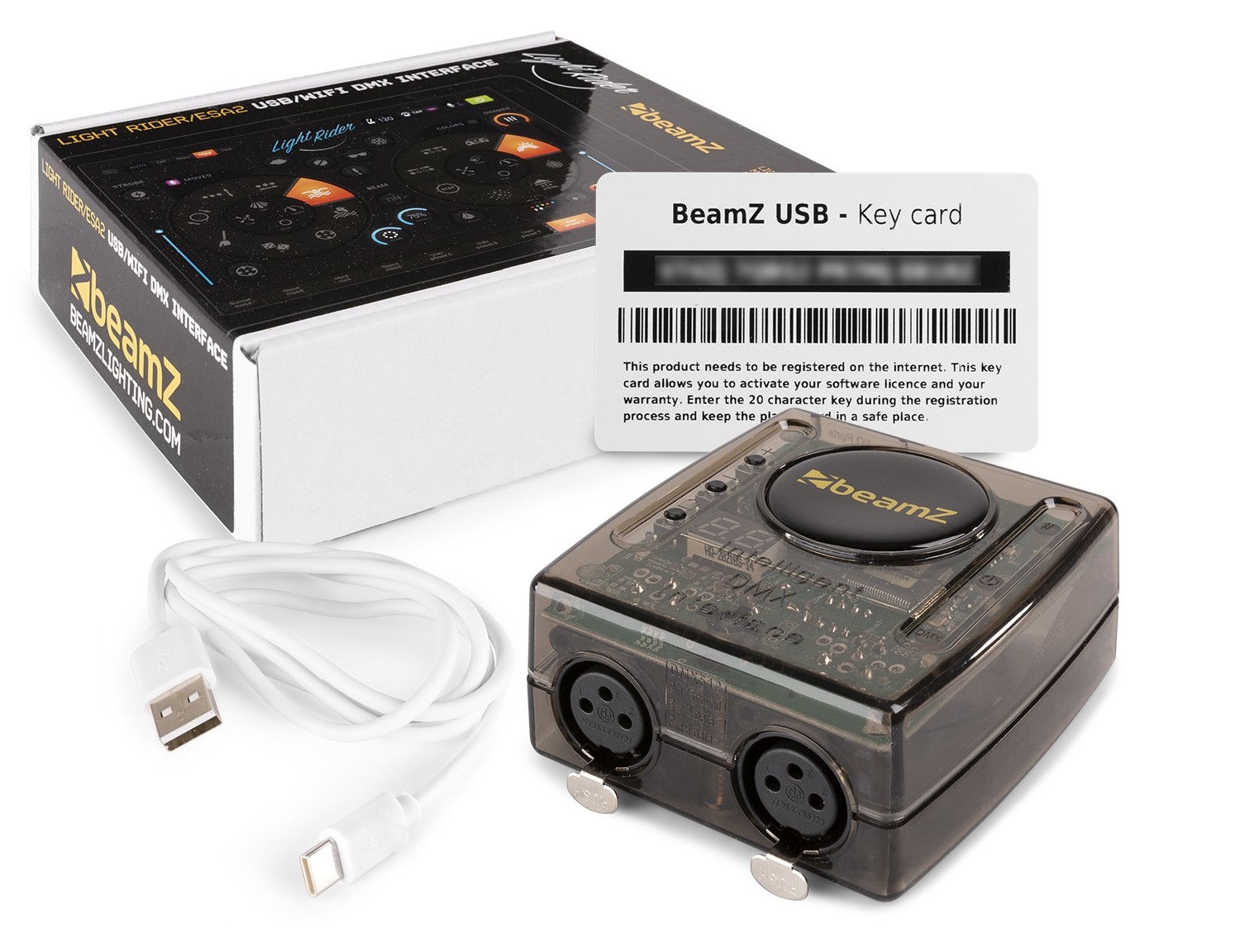 LIGHT RIDER/ESA2  INTERFACE USB/WIFI DMX BEAMZ