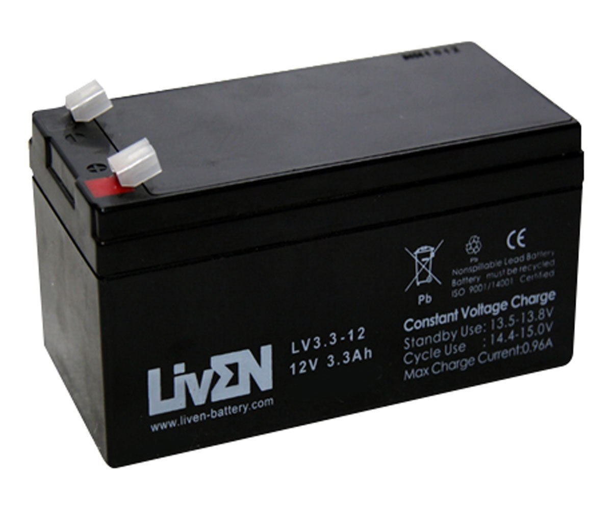 LV3.3-12  BATERIA 12V - 3,3A LIVEN