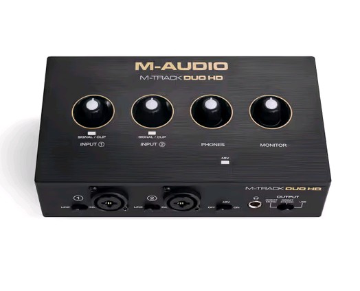 M-TRACK DUO HD  INTERFACE DE AUDIO USB HD M-AUDIO