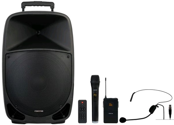 MALIBU315  COMBO 15" 250W PORTATIL