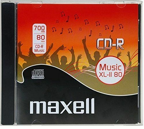 MAX-CRA80JC  CD AUDIO 700MB MAXEL AUDIO