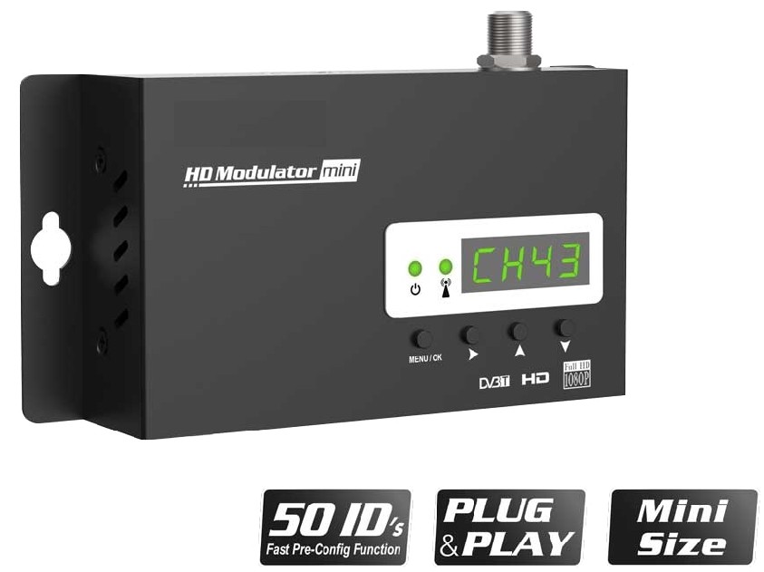 MDHD  MODULADOR DIGITAL MINI FULL HD 1080P