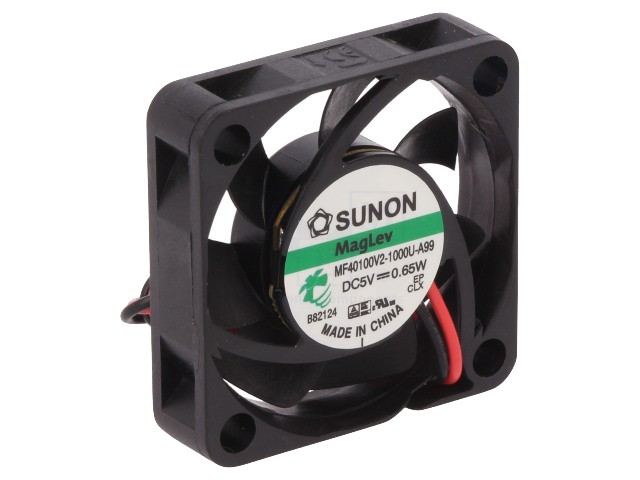 MF40100V2-A99  VENTILADOR 40x40x10mm 5VDC SUNON