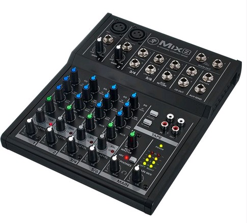 MIX8  MESA DE MEZCLAS MACKIE
