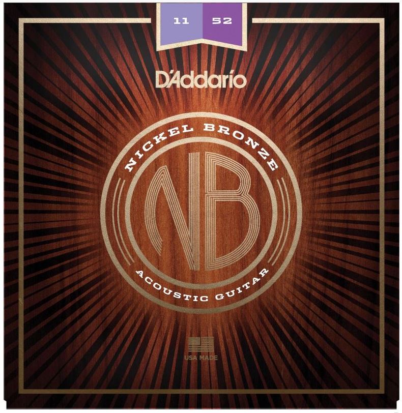 NB1152  JUEGO CUERDAS GUITARRA ACUSTICA 11-52