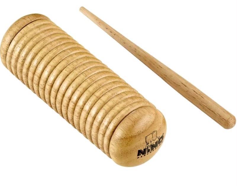 NINO520  GUIRO/SHAKER DE MADERA