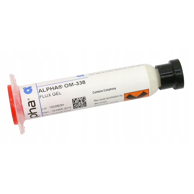 OM338  FLUX COLOFONIA SIN HALUROS 10ml