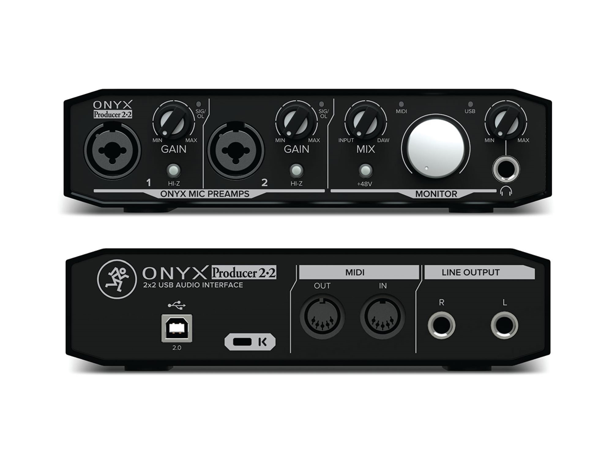 ONYX PRODUCER2.2  INTERFACE AUDIO 2INx2OUT USB