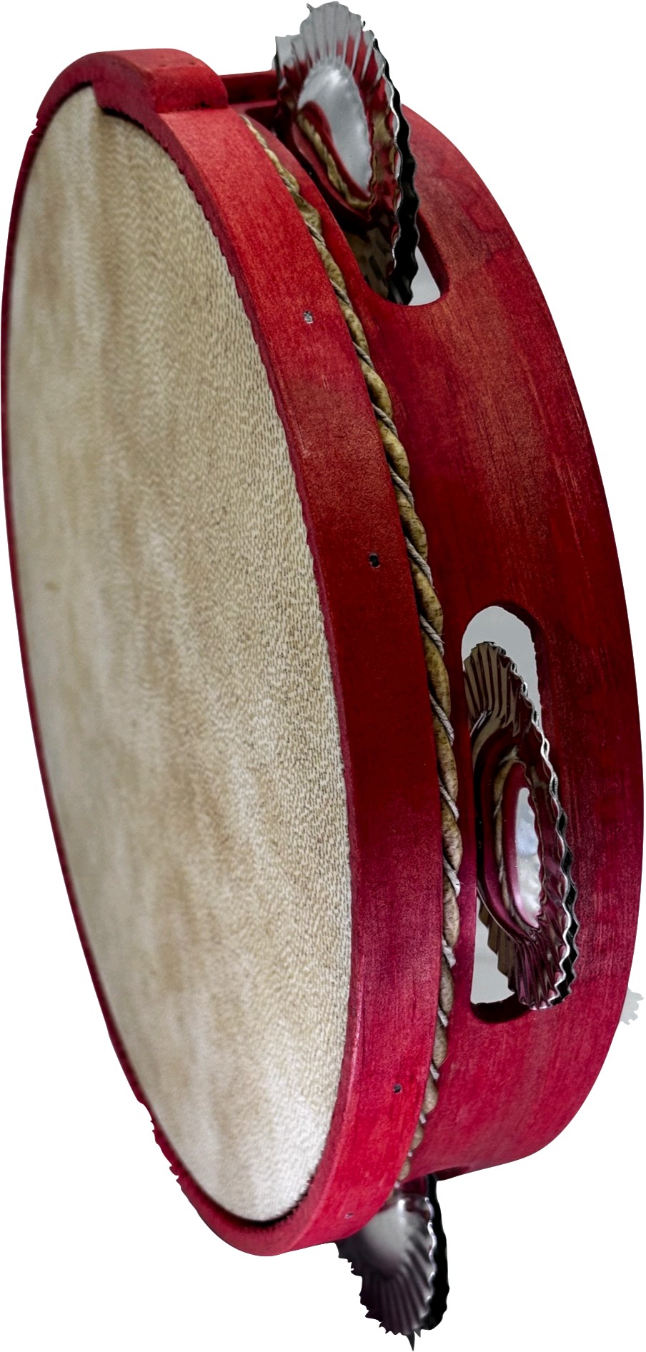 P-5C/8  PANDERETA 5 PARES COLOR