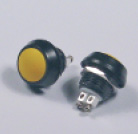 PA1210A  PULSADOR 12mm. IP67 AMARILLO