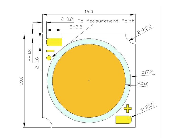 PACK-35FNL-EC5N  LED COB 35W 4000K