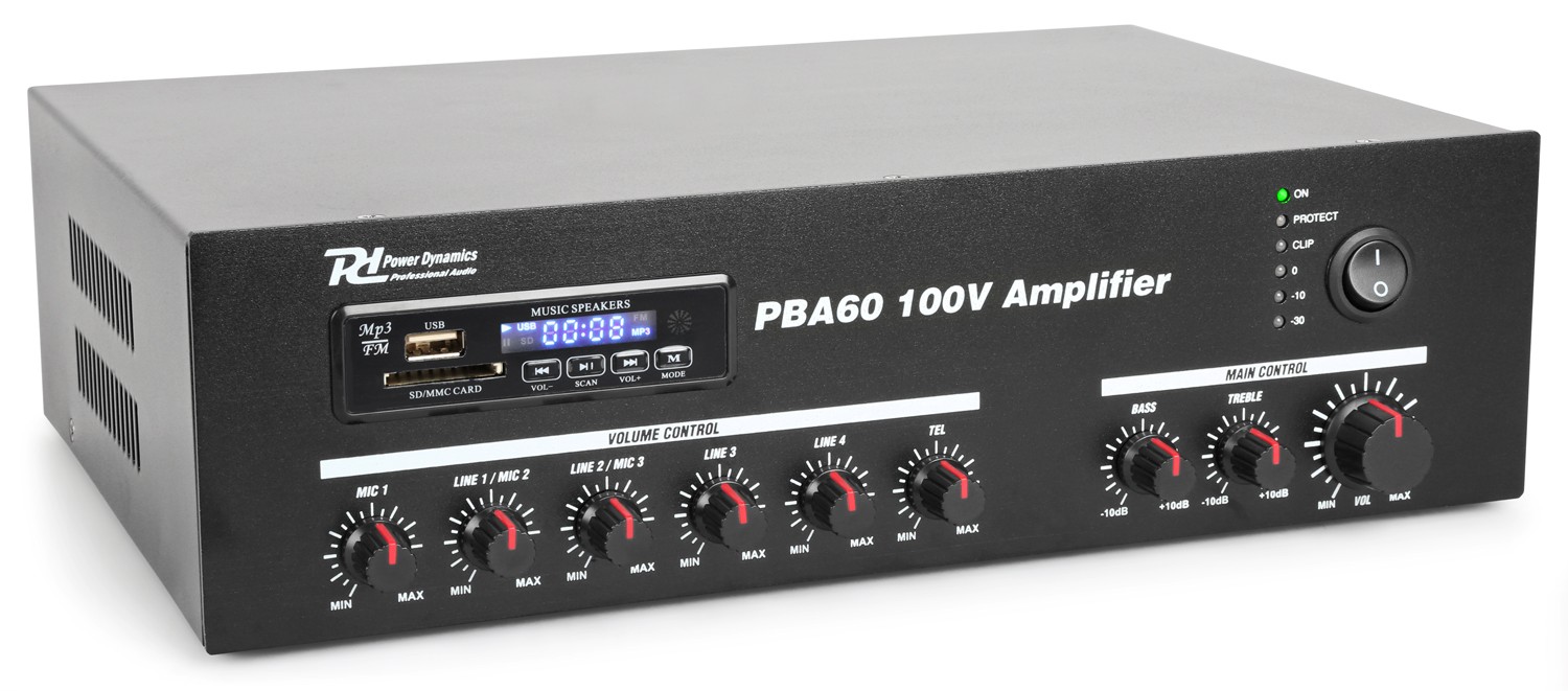 PBA60  AMPLIFICADOR 60W 100V