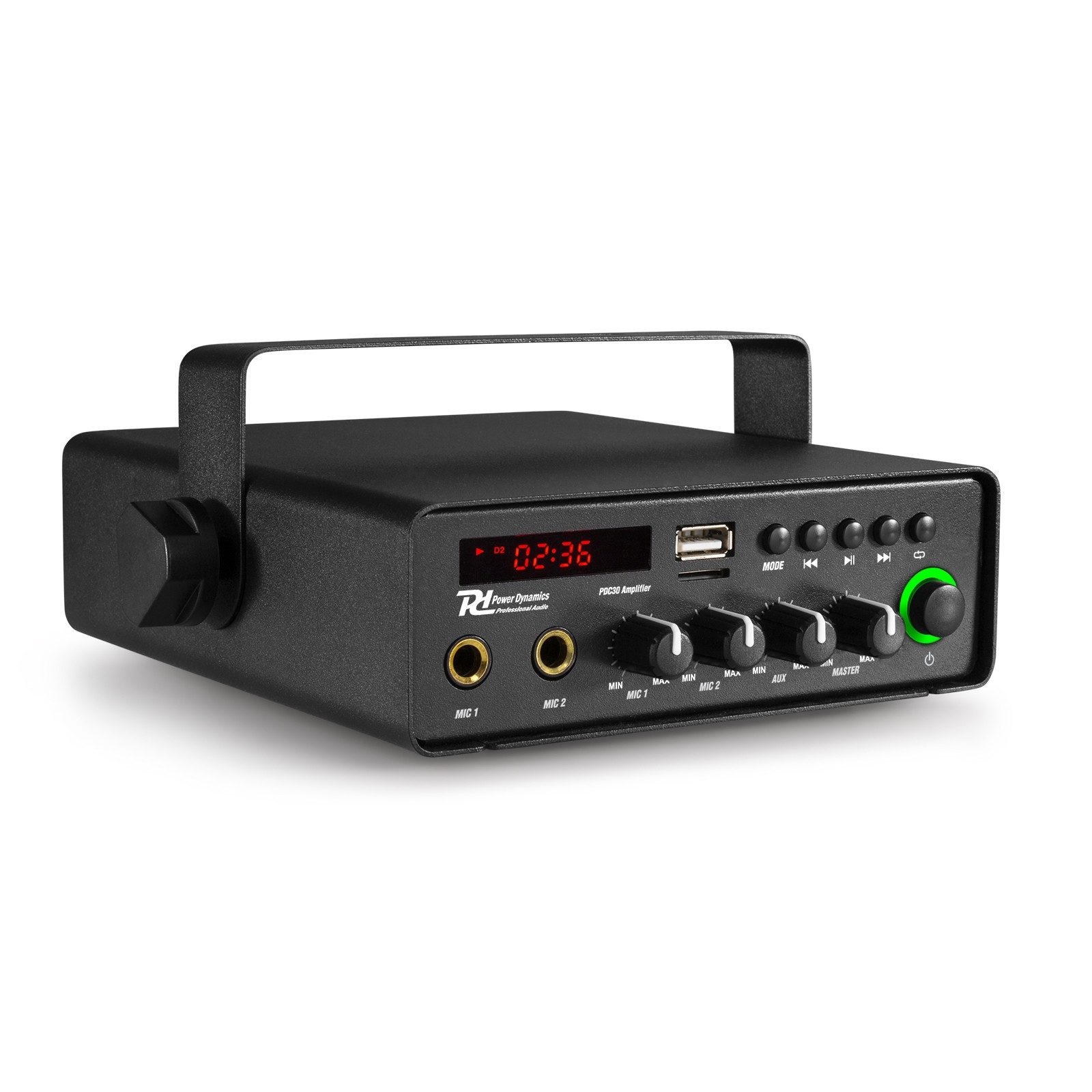 PDC30  AMPLIFICADOR 12V /220V 30W USB/BT