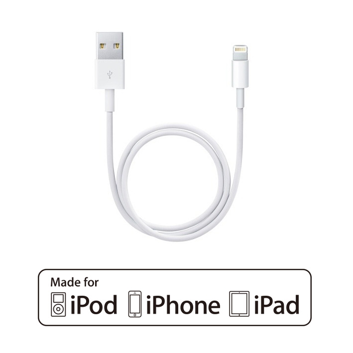 PHCABLELIGHTNINGB  CABLE LIGHTING 1mts iPHONE BLANCO
