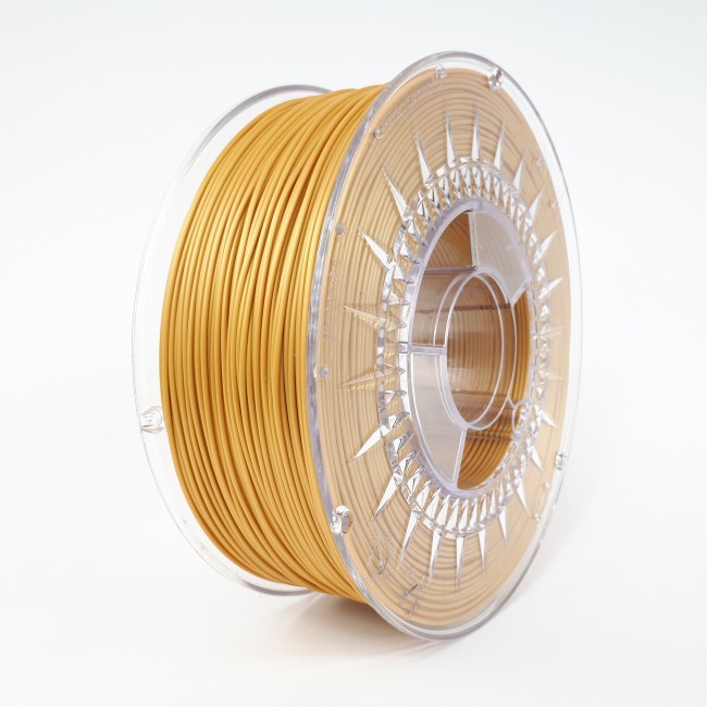 PLA-1.75-DO  FILAMENTO PLA 1,75mm DORADO 1kg DEVIL