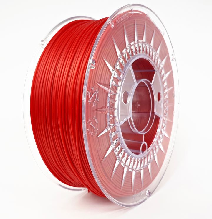 PLA-1.75-RO  FILAMENTO PLA 1,75mm ROJO 1kg DEVIL