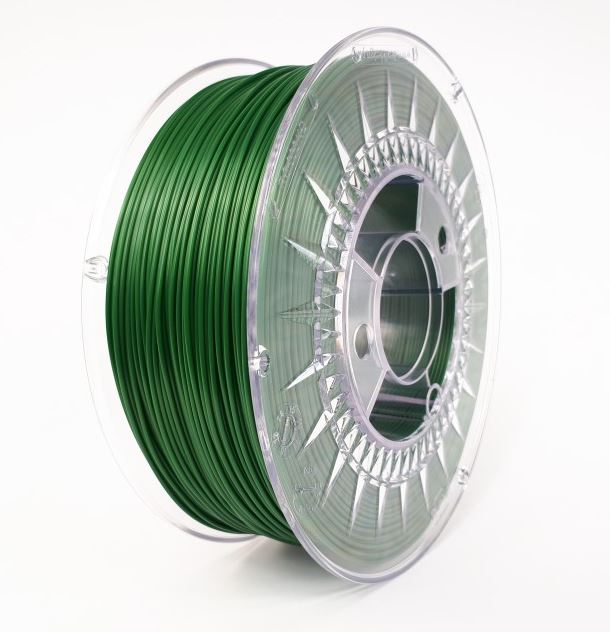 PLA-1.75-VER  FILAMENTO PLA 1,75mm VERDE 1kg DEVIL