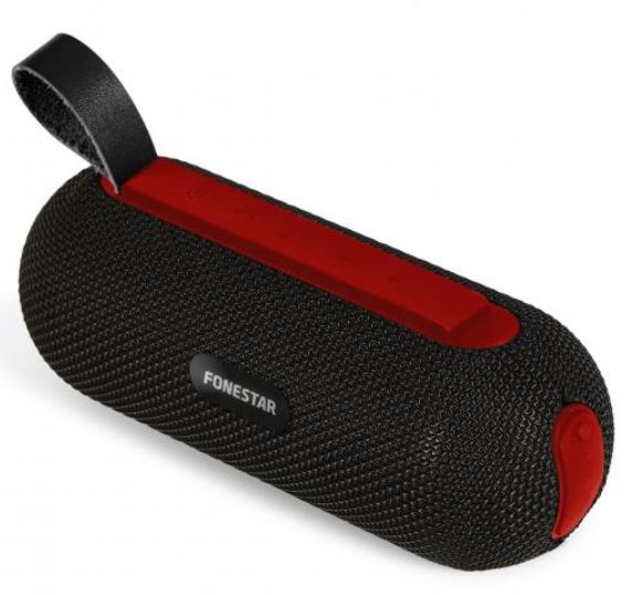 POCKET-R  ALTAVOZ BLUETOOTH NEGRO/ROJO