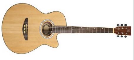 QGA40CE  GUITARRA ELECTROACUSTICA NATURAL